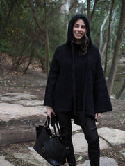 Sloppy Joe luxe Hoodie (Alpaca) Black