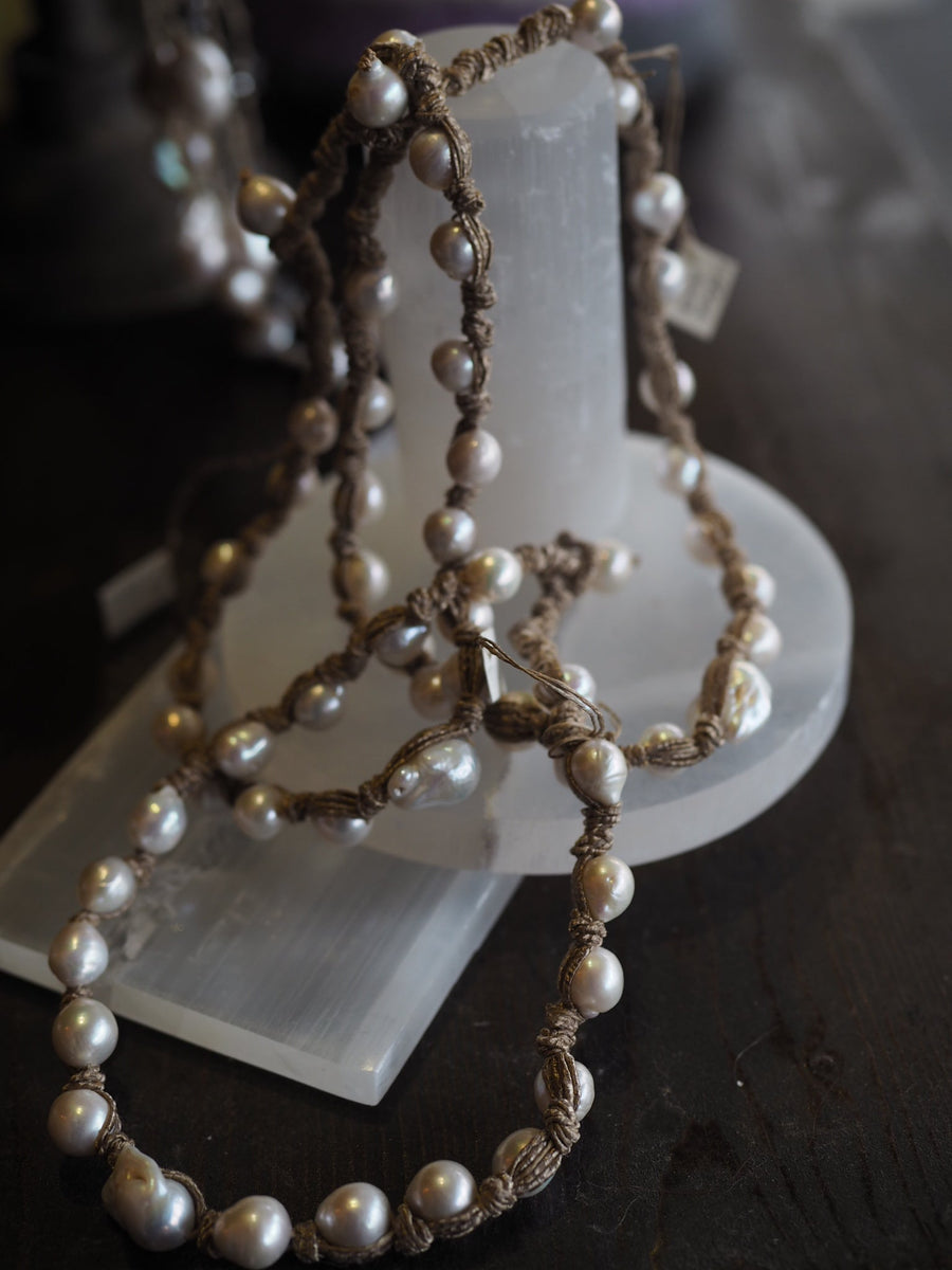 Short Tahitian Pearls Necklace - Ivory