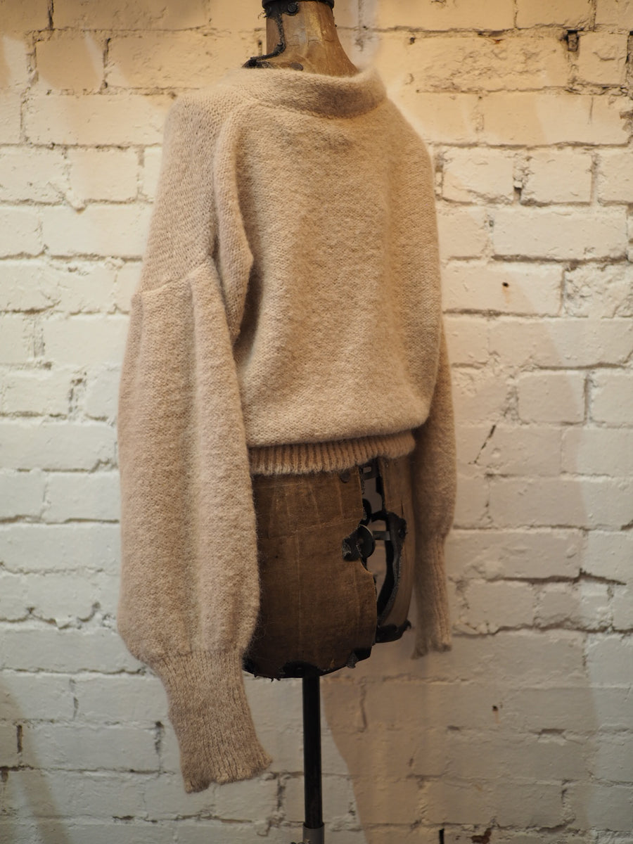Luxe Zip Up Bomber Cardi ( Alpaca)