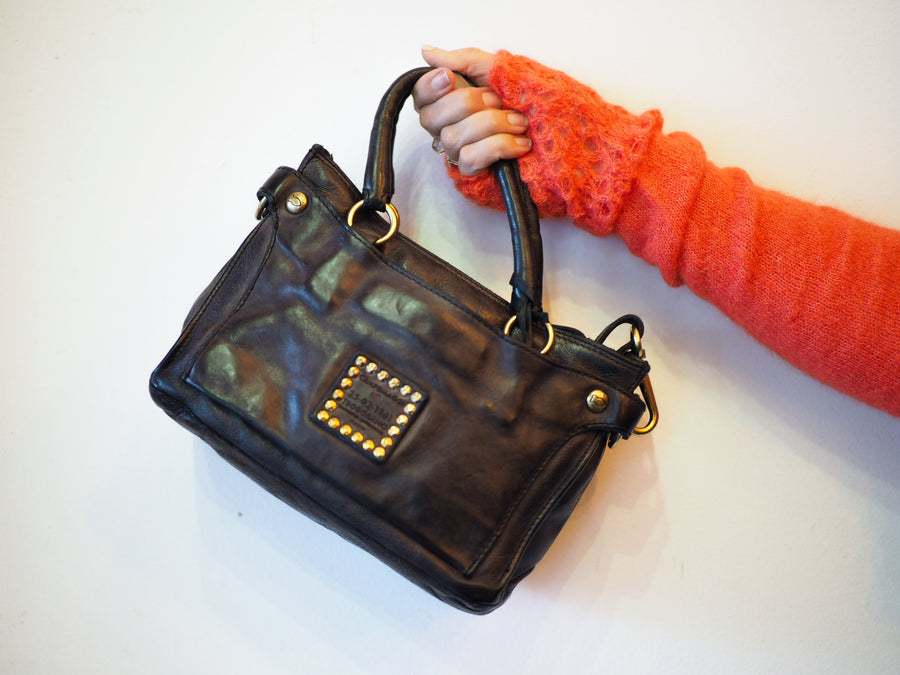 Shopping piccola vacchetta hand bag - Griggio