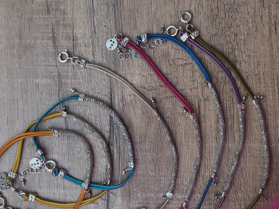 Little Muamara Hand Loom Bracelet (Sterling Silver)