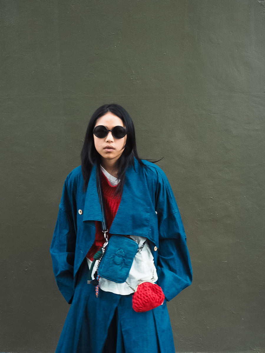 Tailored Bomber Jacket (Denim)