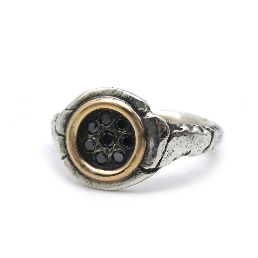 Glace Ring (Black Diamonds)