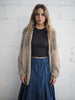 Batwing Hand Knit Cardi (Linen)