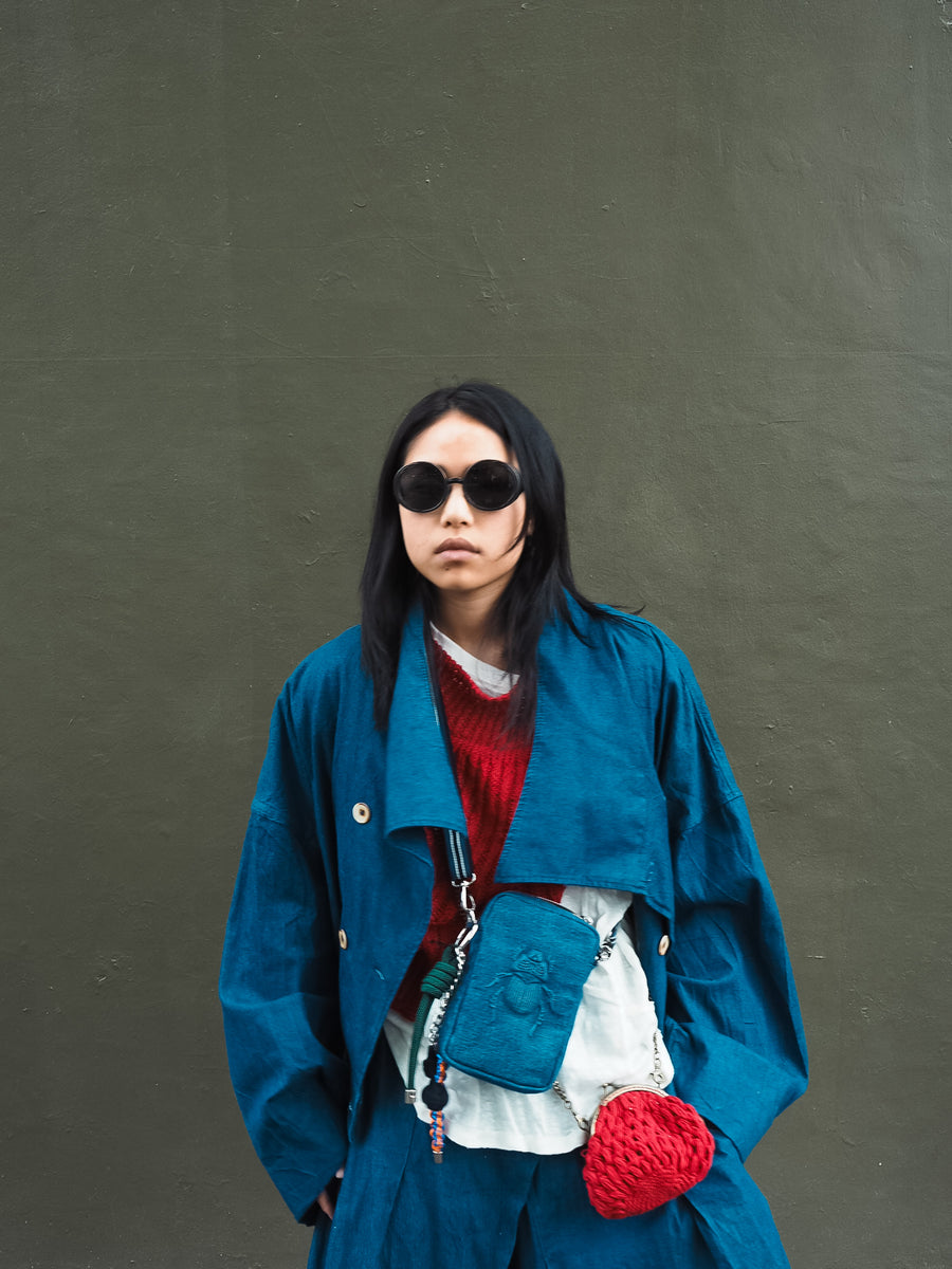 Tailored Bomber Jacket (Denim)