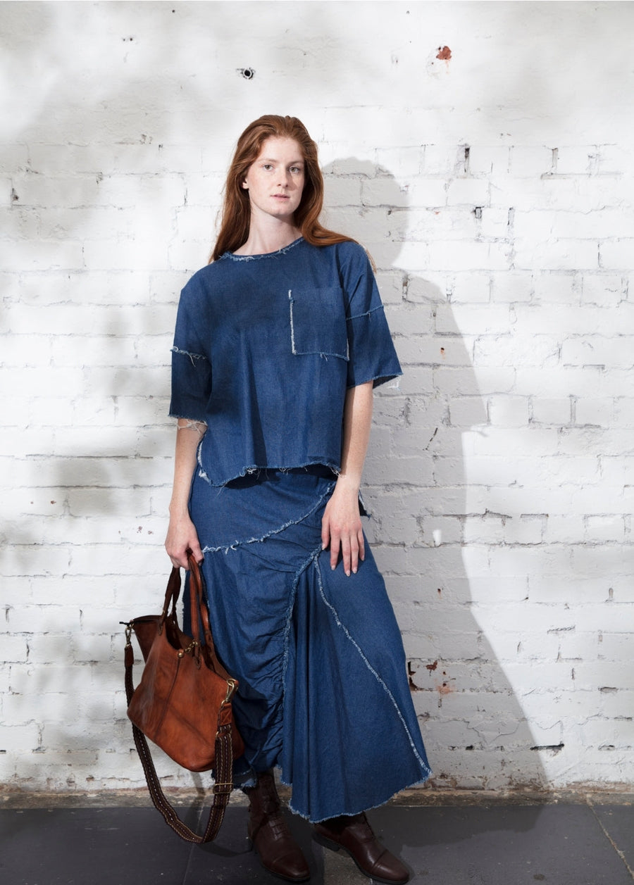 Amano Linen Tee Top