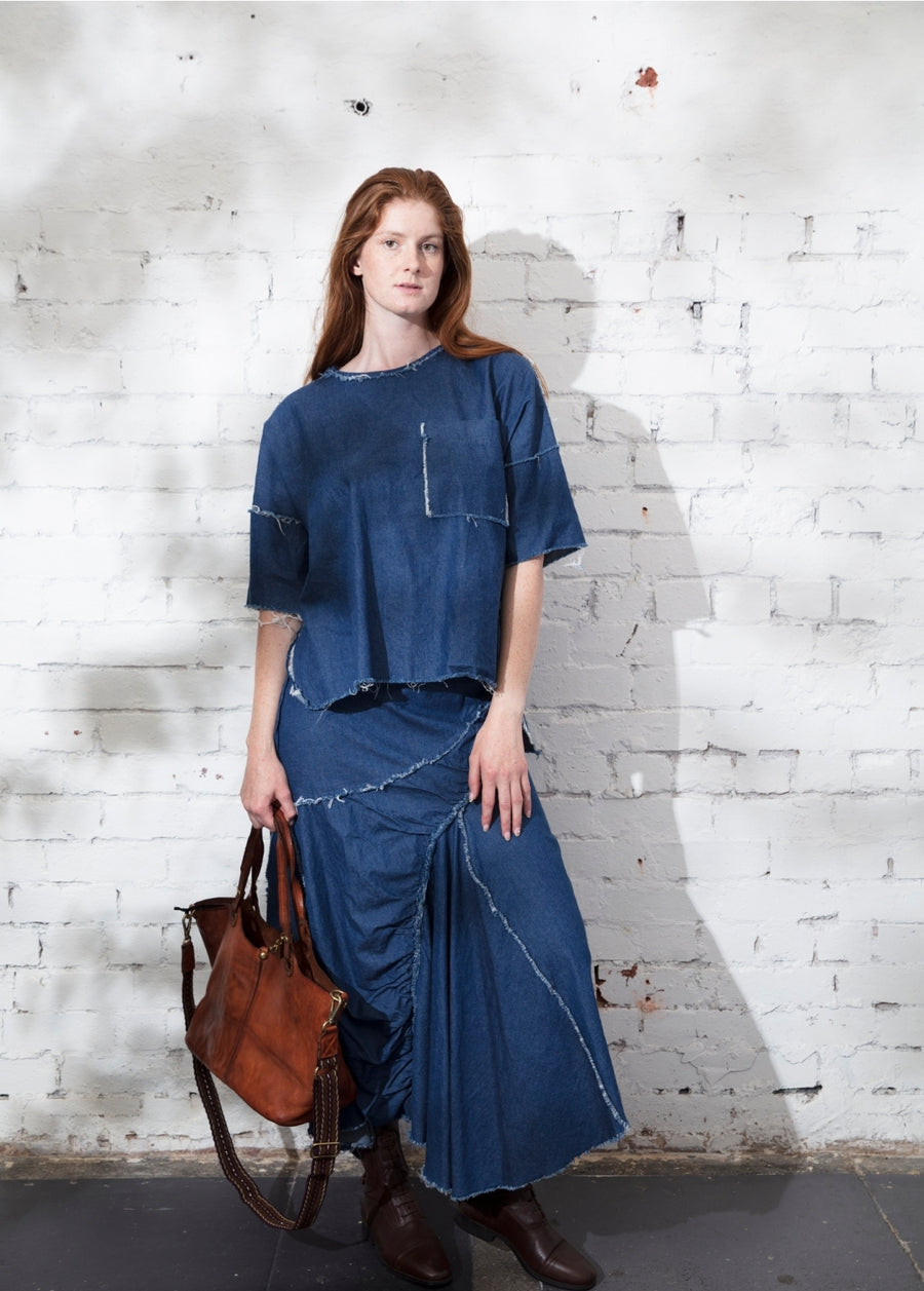 Amano Linen Tee Top
