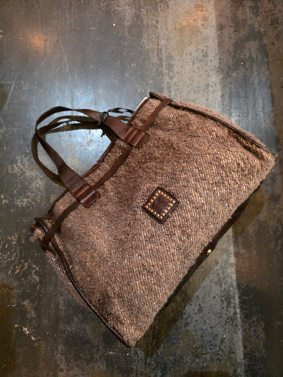 Patrizia shopping large bag (Wool) Lame