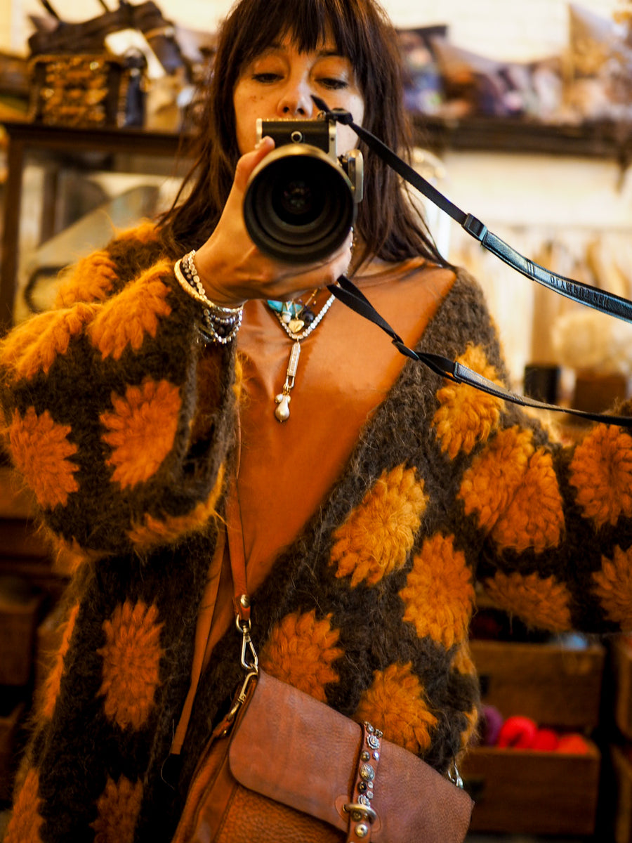 Hand Crochet 3/4 Kimono (Alpaca)