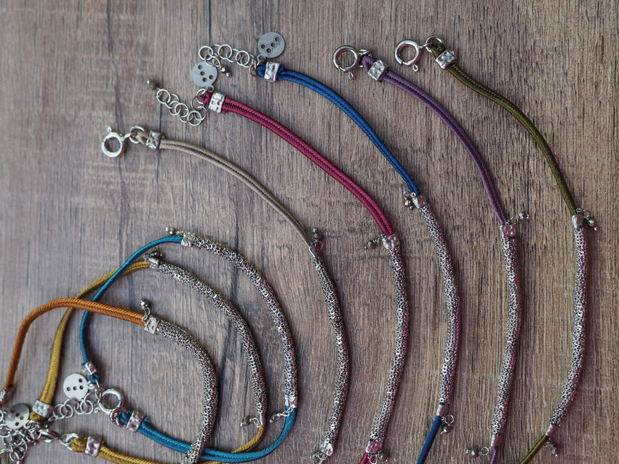Little Muamara Hand Loom Bracelet (Sterling Silver)