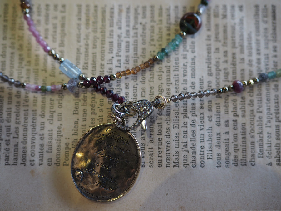 Multi bead necklace