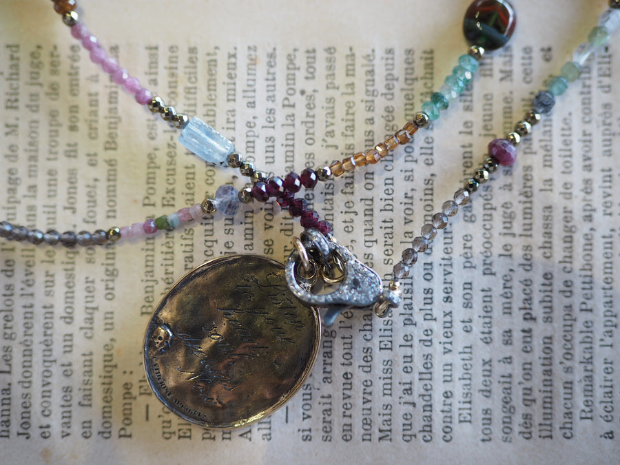 Multi bead necklace