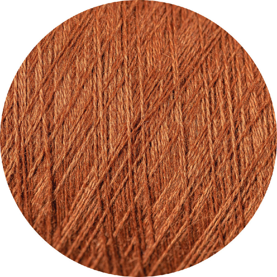 Hand Loom Linen Top - Mocca