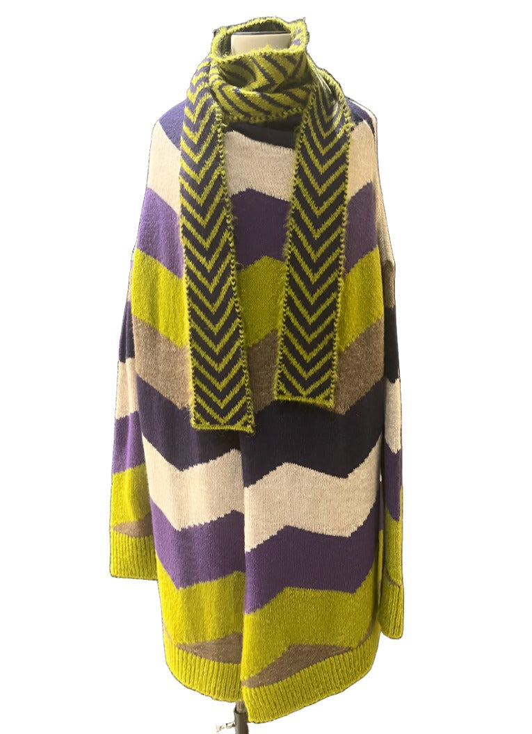 Cascade Chevron Cardi