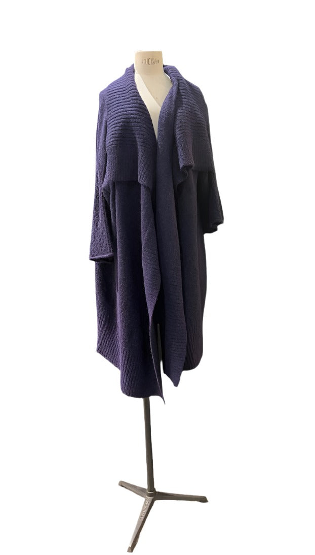 Luxe Light Weight kimono Cardi (Alpaca) - Iris