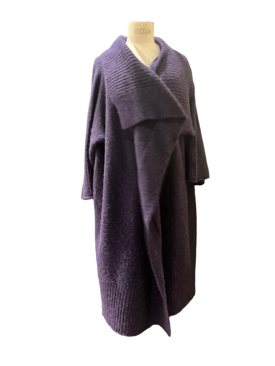 Luxe Light Weight kimono Cardi (Alpaca) - Iris
