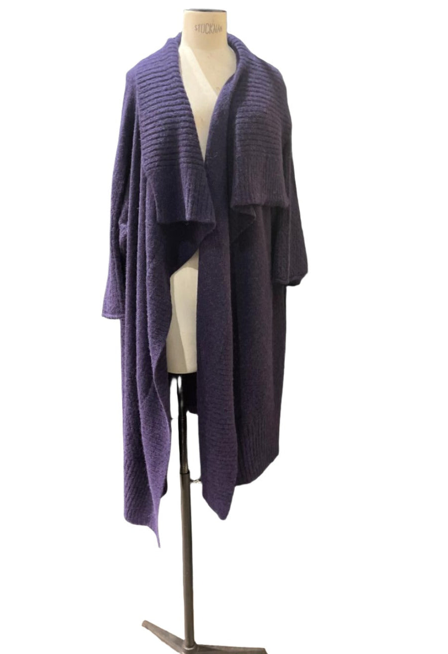 Luxe Light Weight kimono Cardi (Alpaca) - Iris
