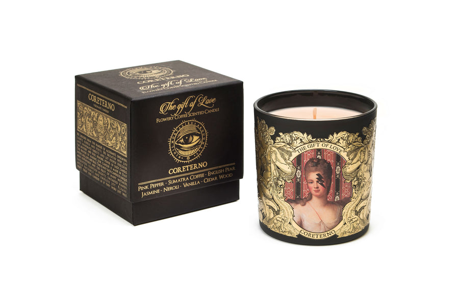 Coreterno aphrodite -The Gift Of Love - Flowery Coffee Scented Candle