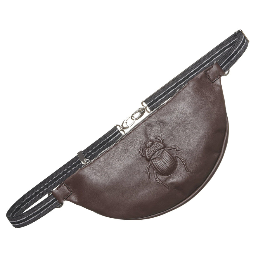 Gabriele Frantzen Chocolate Scarab Belt Bag