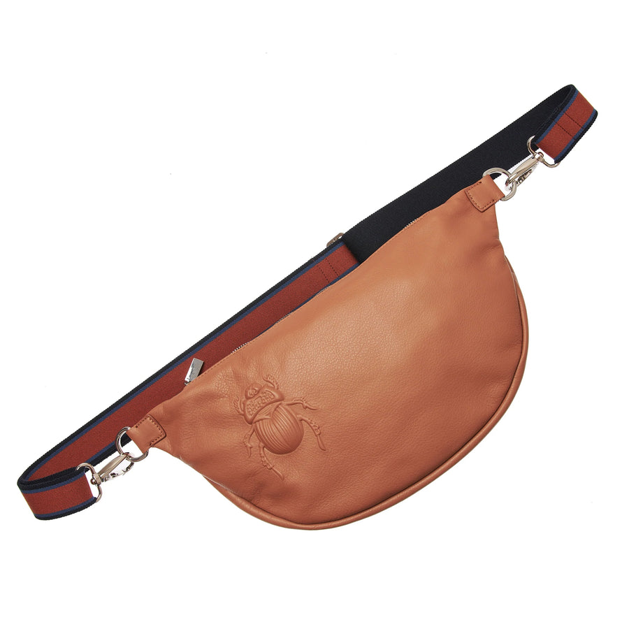 Gabriele Frantzen Cognac Scarab Belt Bag XL