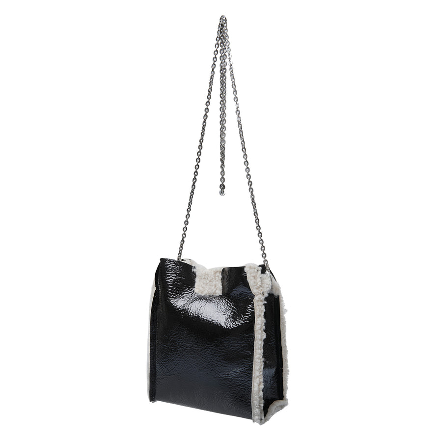 Gabriele Frantzen Mini Cosy Shopper Patent Leather Bag