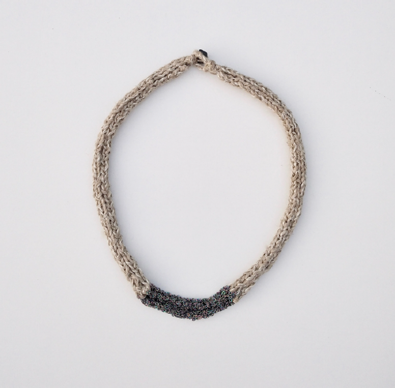 Milen Hand Knitted Necklace