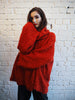 Amano Alpaca Handwoven Funnel Neck Sweater