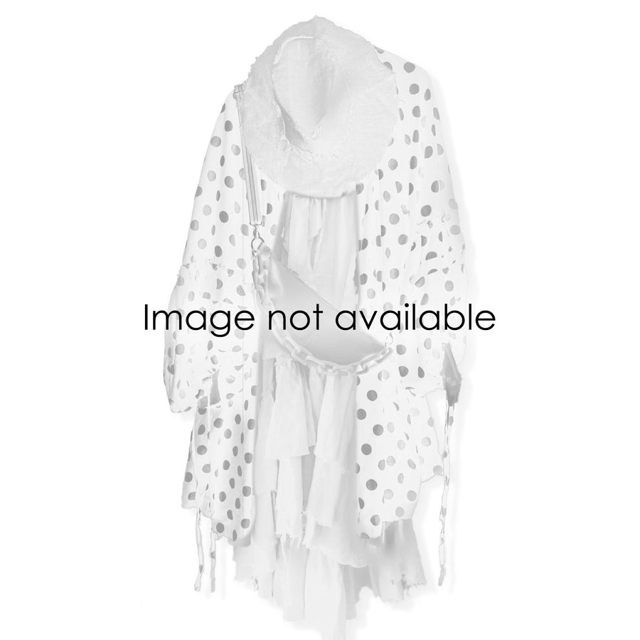 Placeholder image for Natural Polka Dot Linen Blouse with Balloon Sleeves | Amano by Lorena Laing