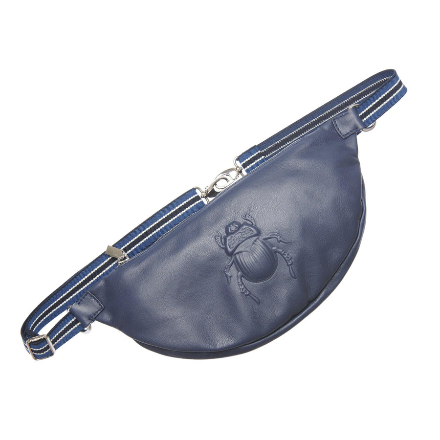 Gabriele Frantzen Navy Scarab Belt Bag