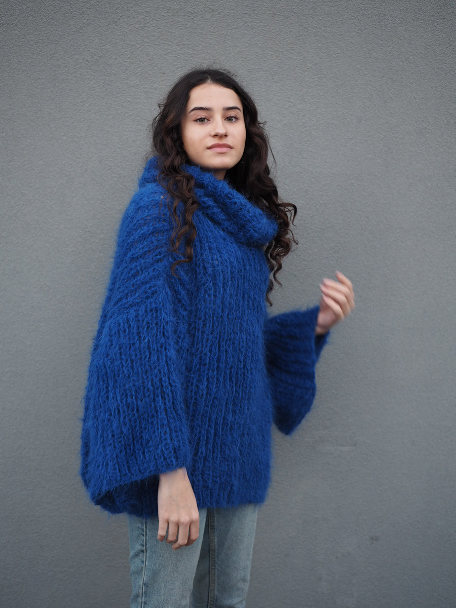 Amano by Lorena Laing chunky alpaca  handknit sweater