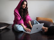 Sloppy Joe Hoodie (Alpaca) Candy Pink