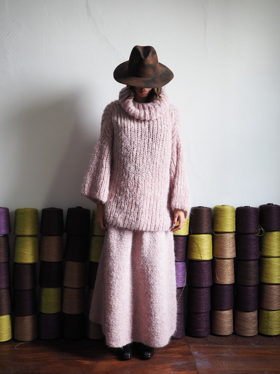 Amano hand loom alpaca skirt