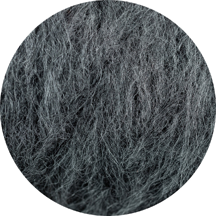 Houndstooth weave long line coat - black / White