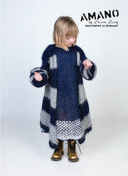 Amano kids handwoven linen dress